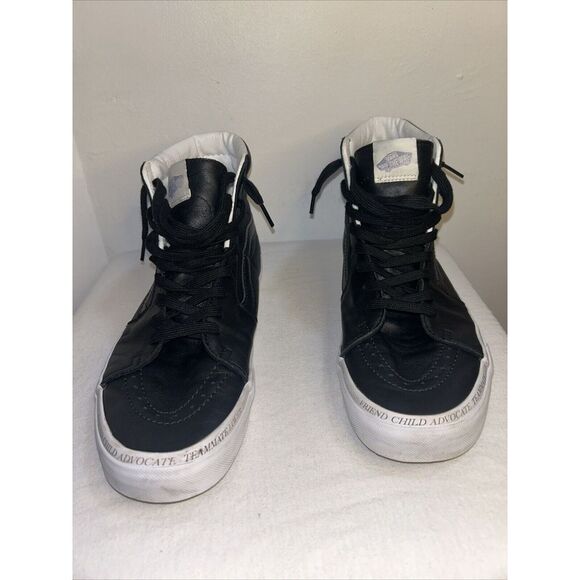 Vans Sk8-Hi Divine Energy Leather Skate Shoes  Mens Size  10.5 Women's Size 12 - Picture 1 of 6